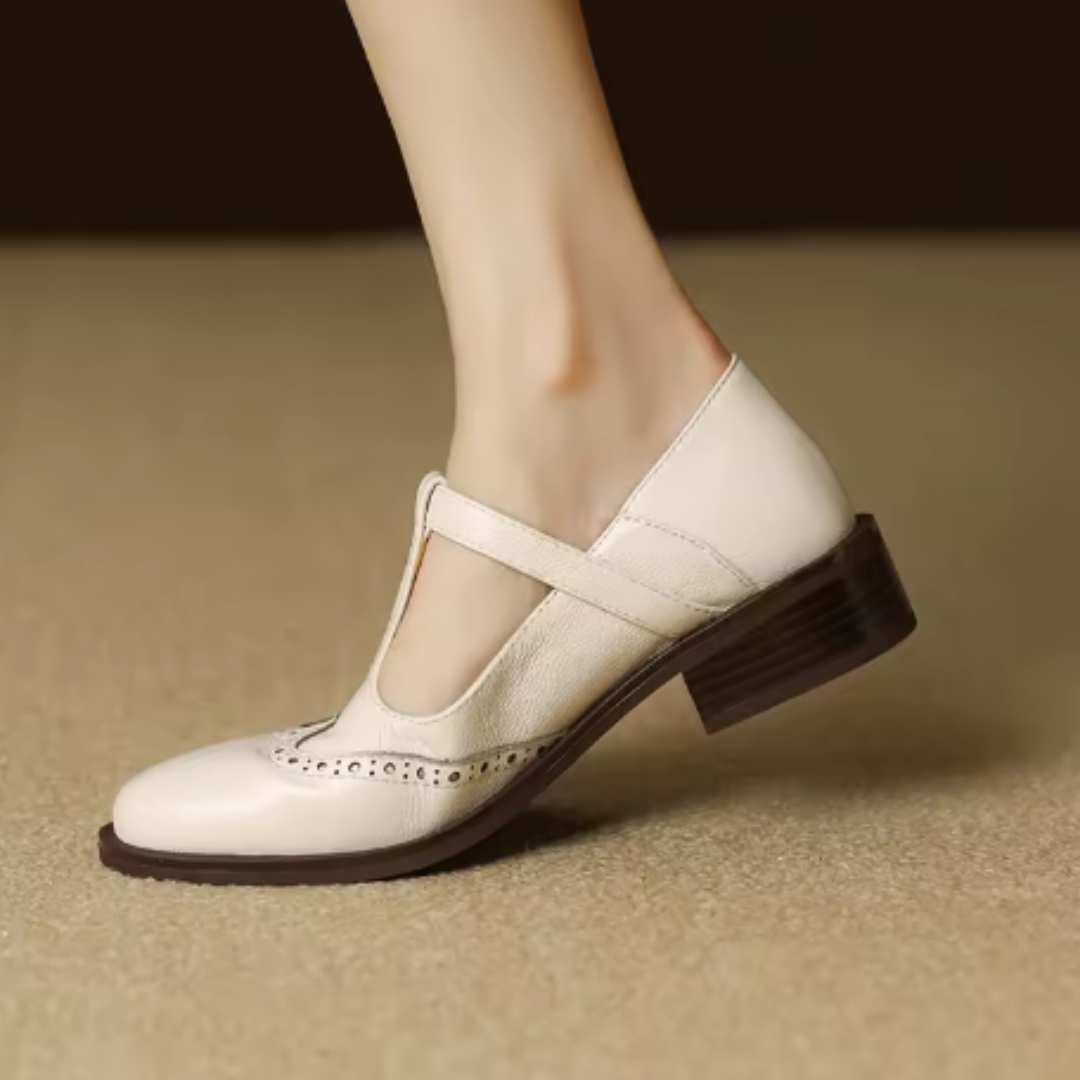 YSOLENNE | ELEGANT T-BAR MARY JANES