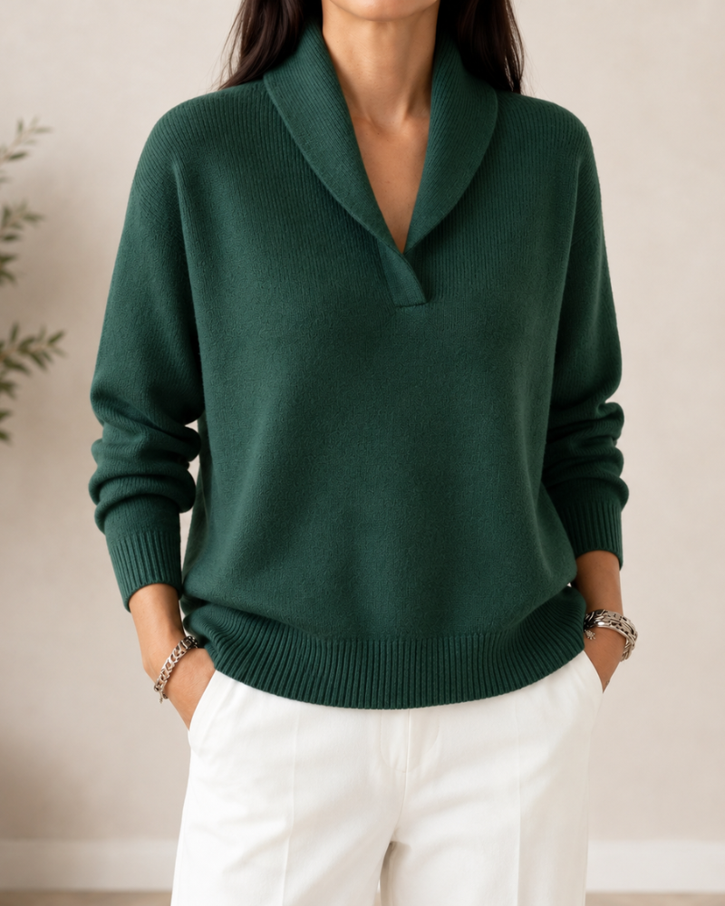 Dorothy V-Neck Knit Sweater