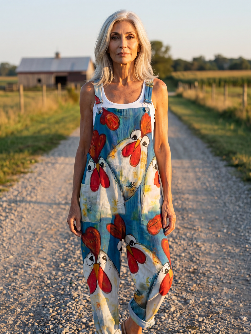 Ilaria | Playful Motif Jumpsuit