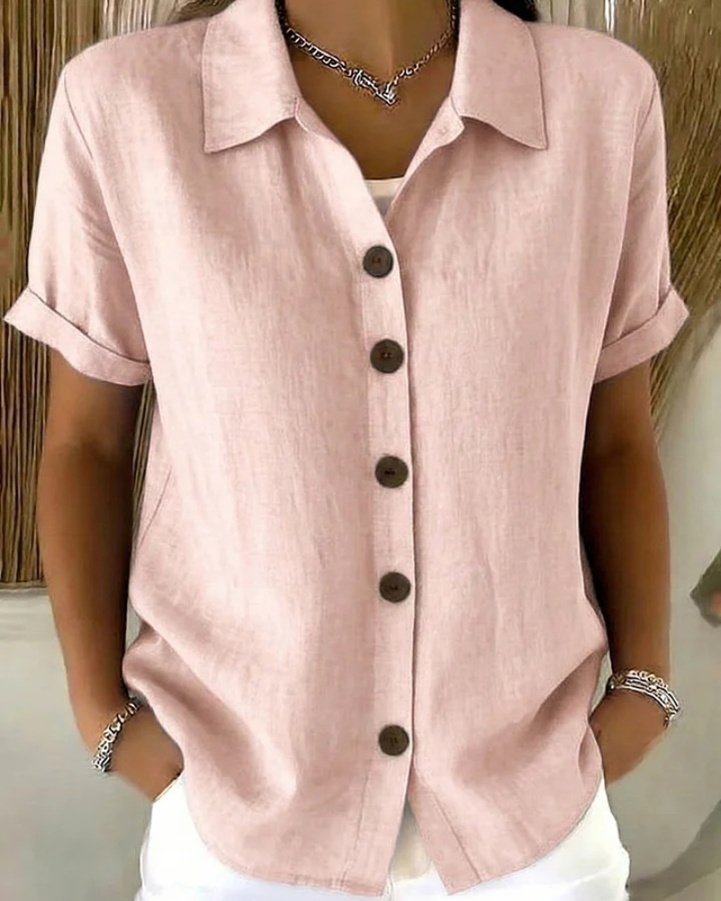Aurelia | Classic Button-Up Shirt