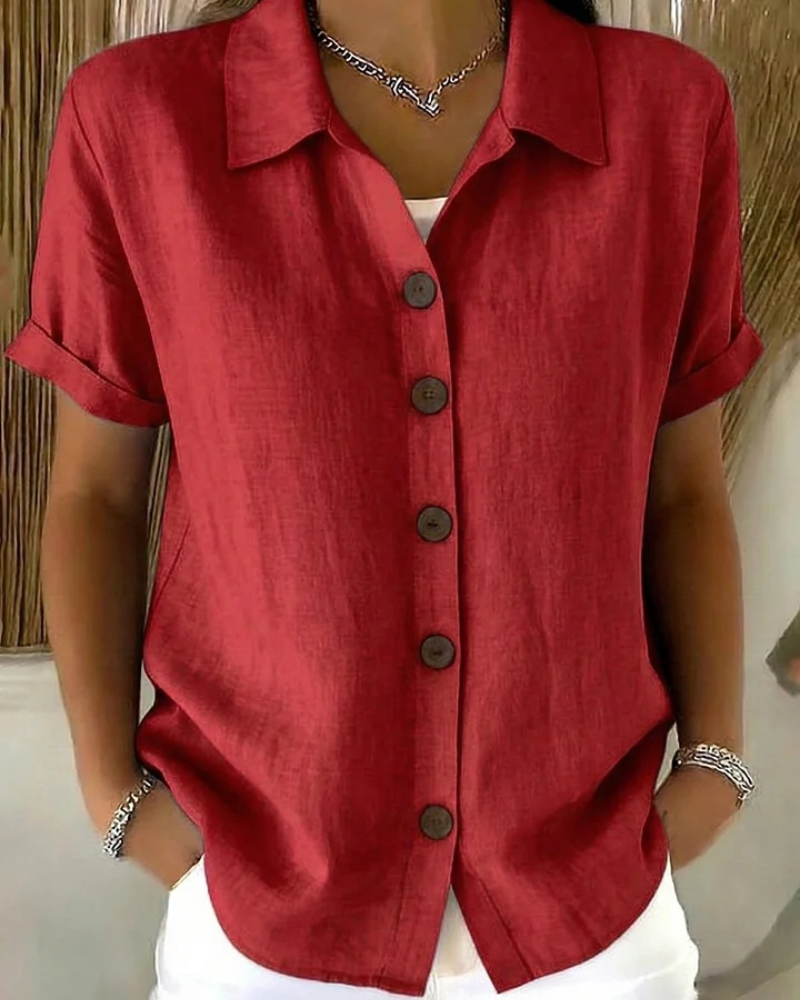 Aurelia | Classic Button-Up Shirt