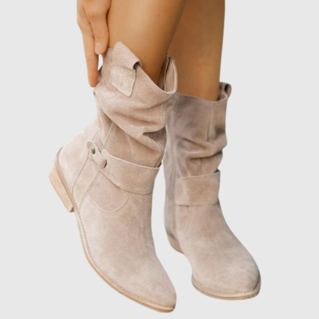 CORISSA | SUEDE ANKLE BOOTS