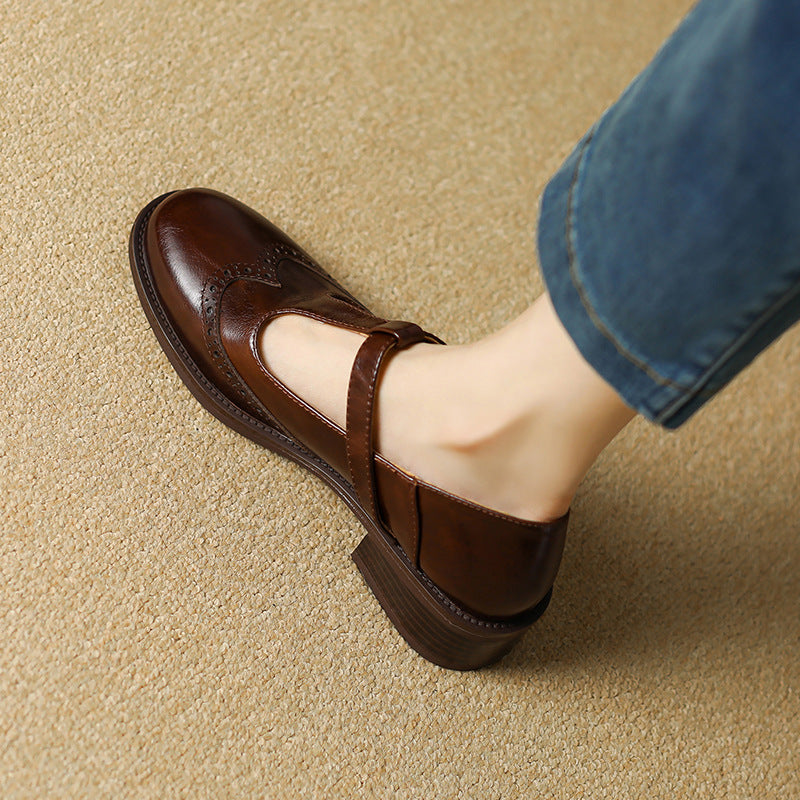 YSOLENNE | ELEGANT T-BAR MARY JANES