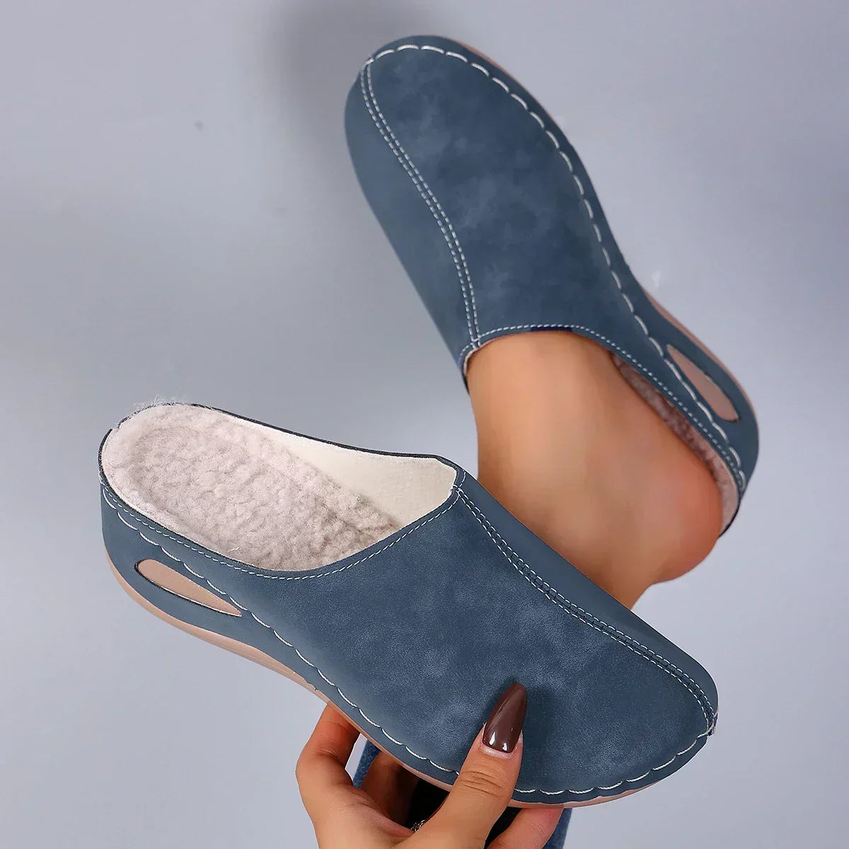 Rose | Comfort Slippers - Warm, Soft & Supportive