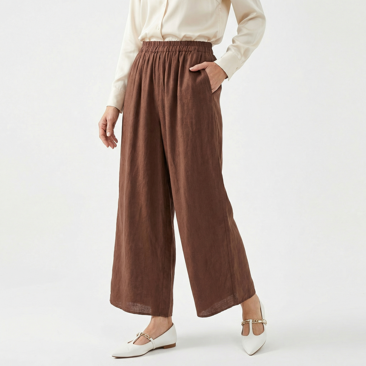 NICOLÉ LINEN PANTS
