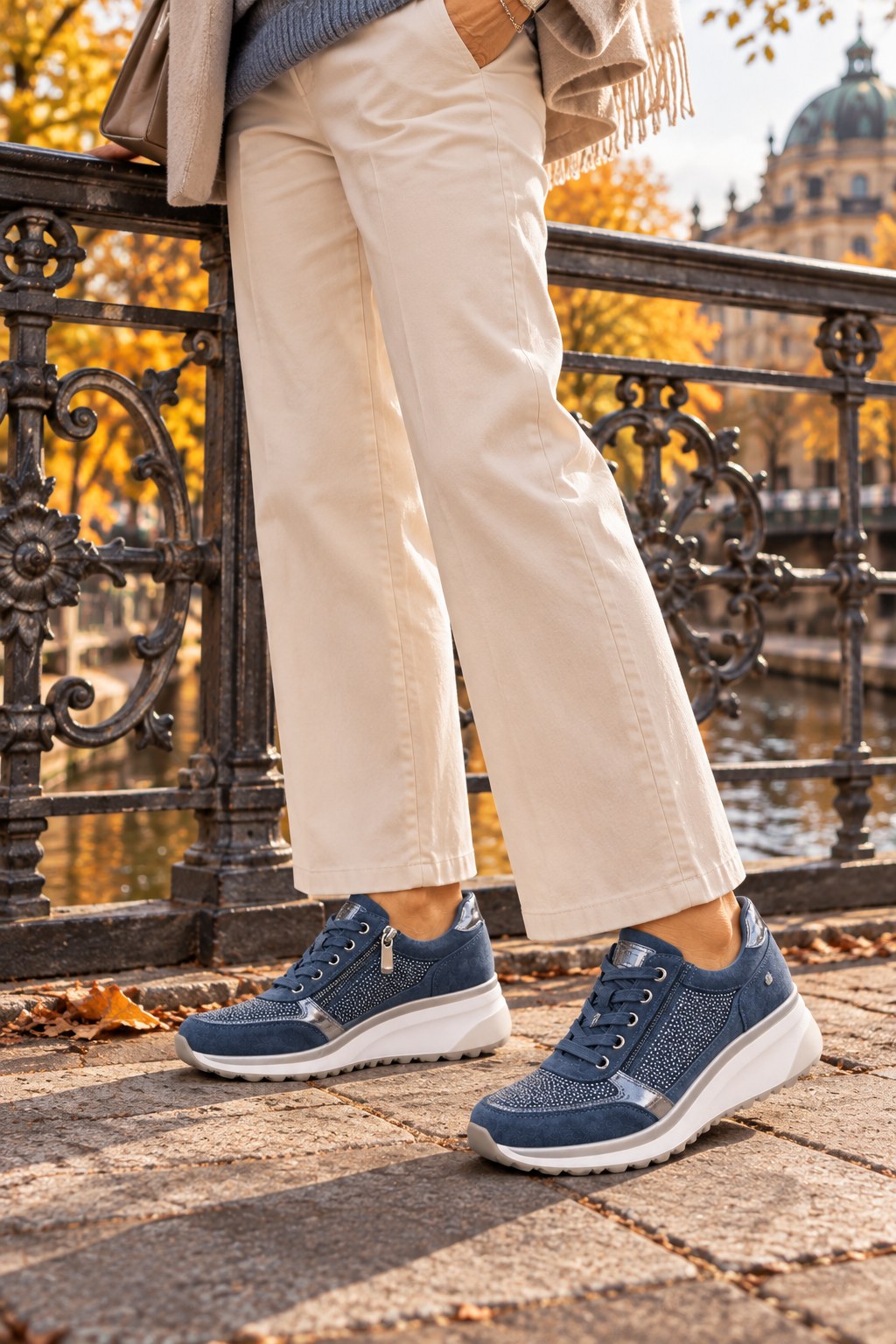 Ricarda™ | Comfortable Side-Zip Sneakers