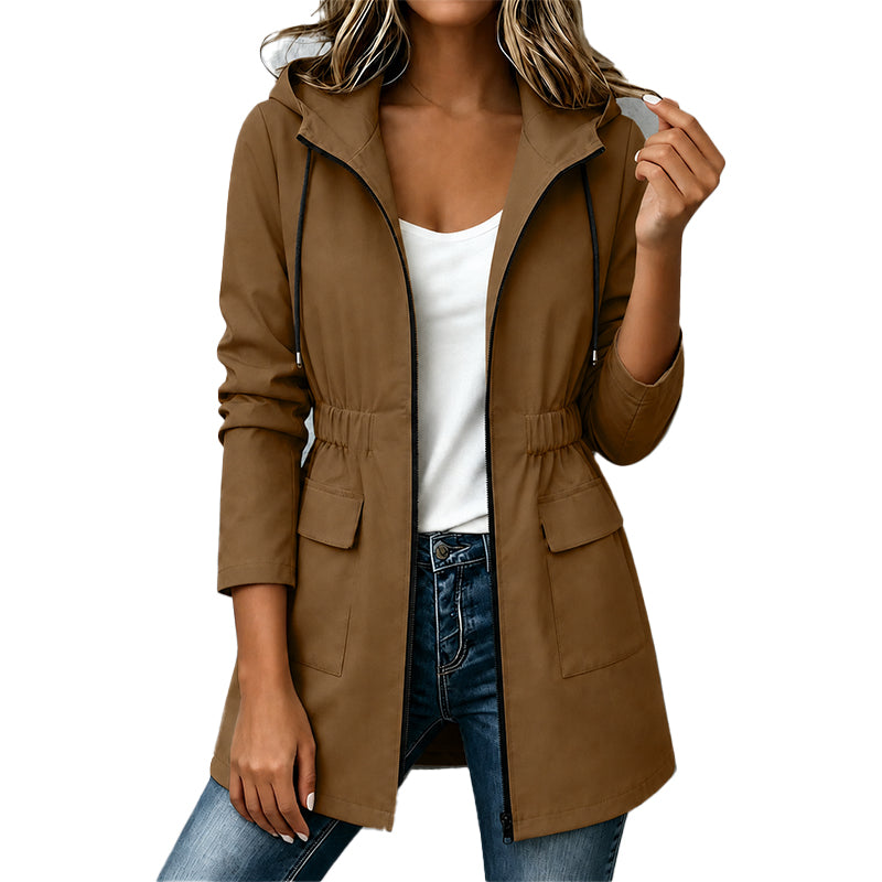 Suzie | Waterproof Hooded Rain Jacket