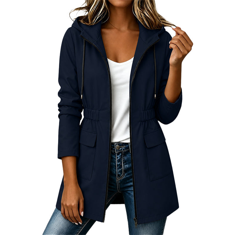 Suzie | Waterproof Hooded Rain Jacket